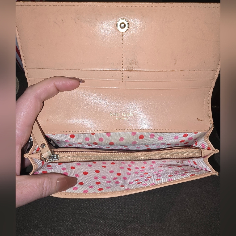 Kate Spade Yellow Wallet - Picture 2 of 7